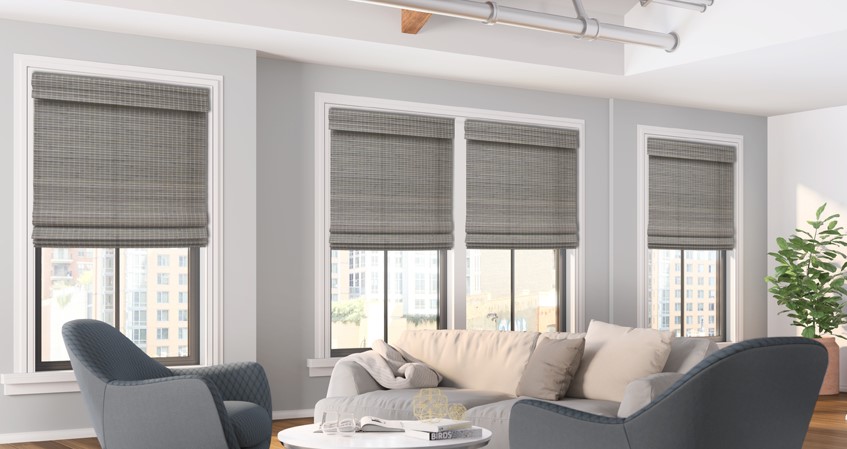 B2D Economy Woven Wood Shades