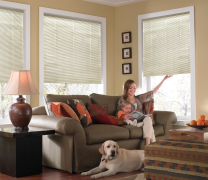 B2D 1" Single Touch Super Value Aluminum Mini Blinds